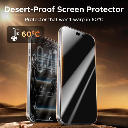UGREEN 2PCS Privacy Screen Protector For iPhone 18 17 Pro Max Full Coverage Anti-Spy Tempered Glass For iPhone 18pro