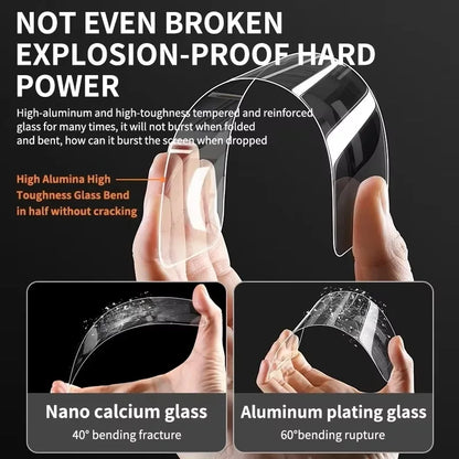 1-3pcs High Quality 9H HD Tempered Glass Protector For IPhone 18 Duo 18 Pro Max Screen Films Scratch Proof Protective Glass