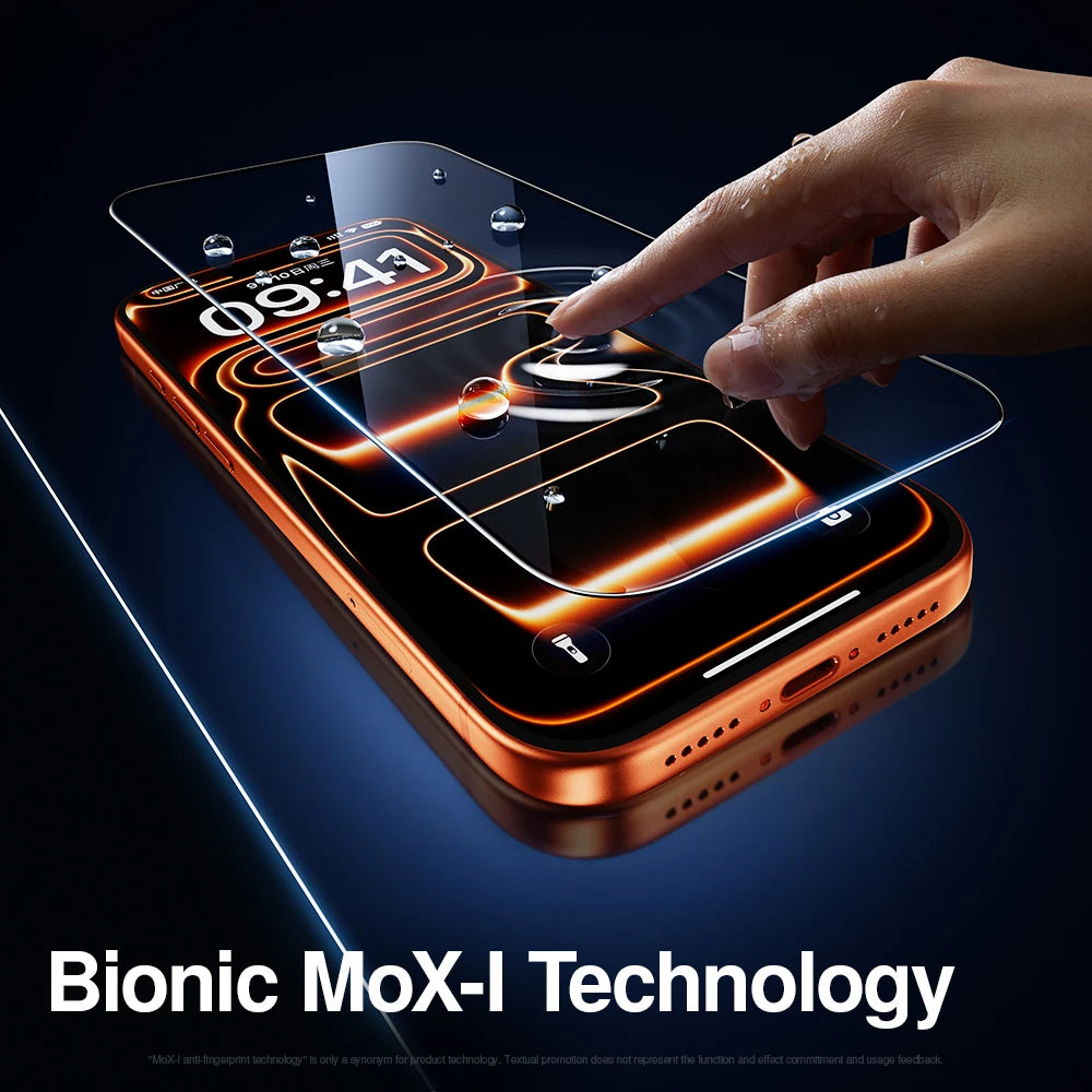 SmartDevil Full Cover Tempered Glass for iPhone 18 Pro Max 17ProMax 16Pro Screen Protector for iPhone 18Pro HD Anti-blue Light