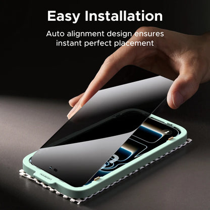 UGREEN 2PCS Privacy Screen Protector For iPhone 18 17 Pro Max Full Coverage Anti-Spy Tempered Glass For iPhone 18pro
