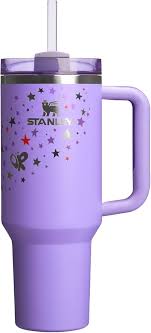 New Stanley Olivia Rodrigo with stars Large Capacity 40 Ounce Stainless Steel Vacuum Flask - Insulated Cup with Lid and Straw (Copy)