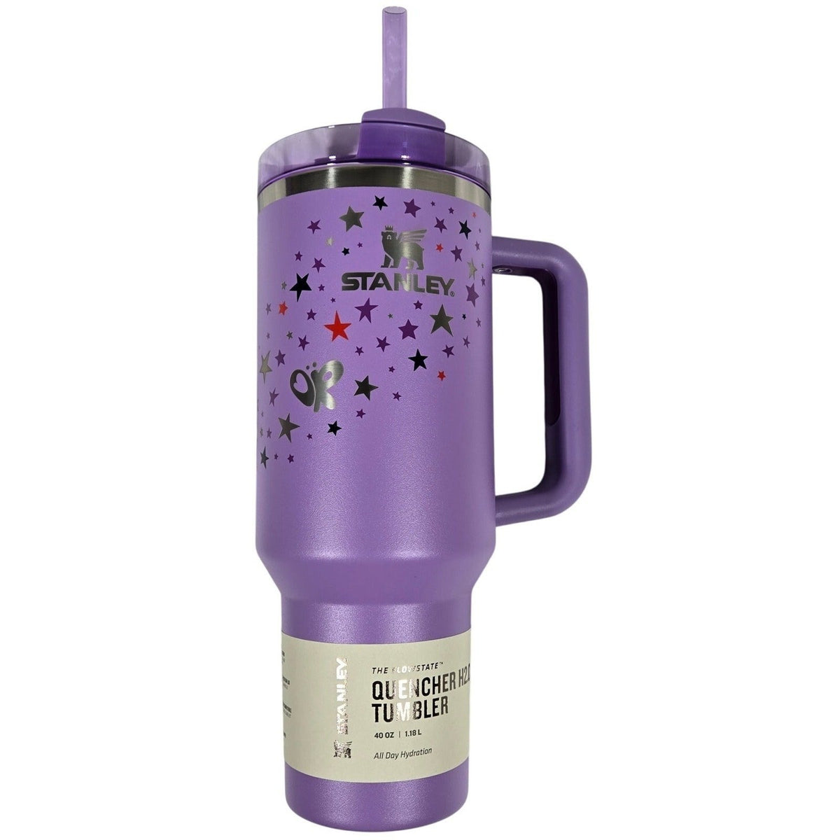 New Stanley Olivia Rodrigo with stars Large Capacity 40 Ounce Stainless Steel Vacuum Flask - Insulated Cup with Lid and Straw (Copy)
